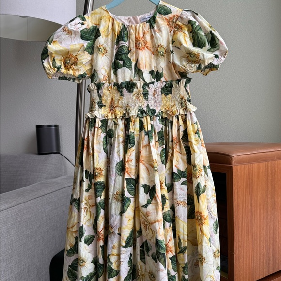 Dolce & Gabbana Girls’ Floral Dress – Age 5 - Picture 3 of 8